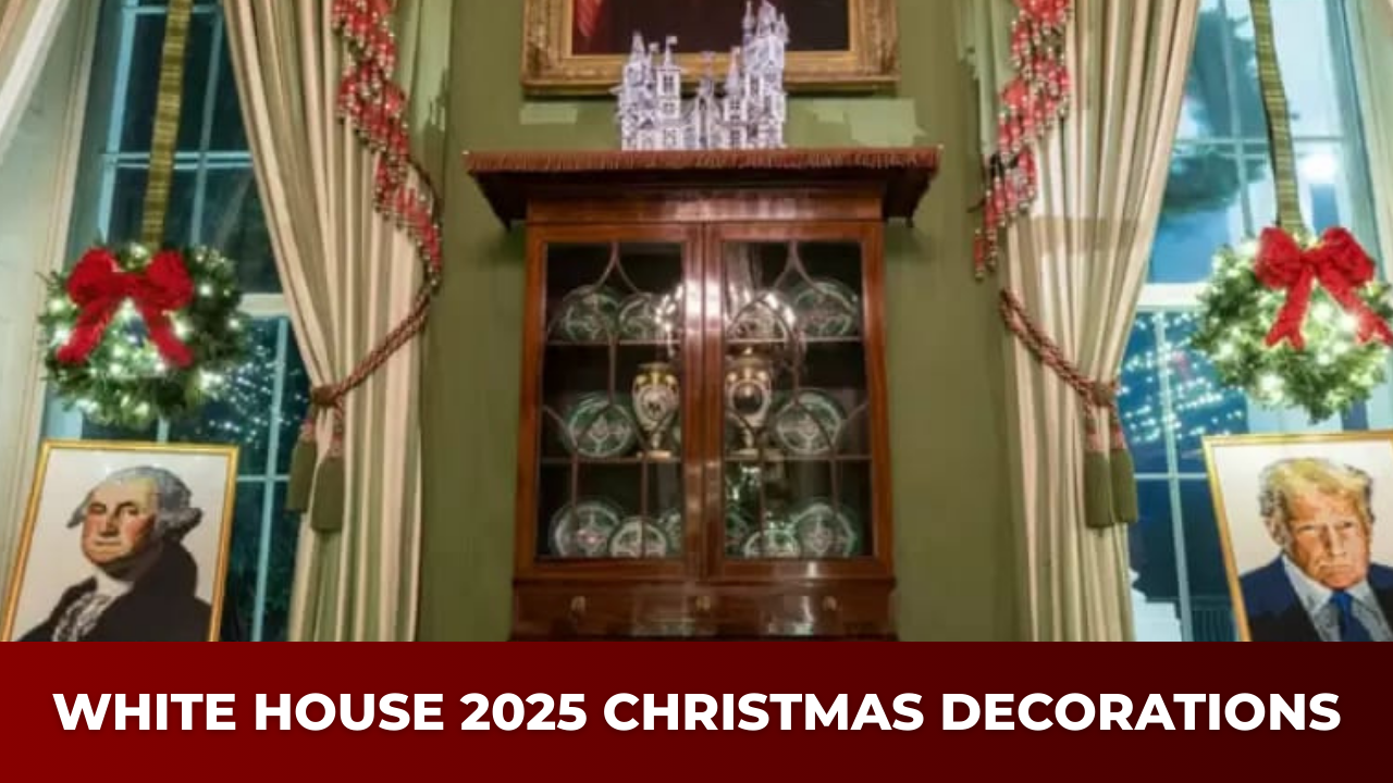 White House unveils its 2025 Christmas decorations