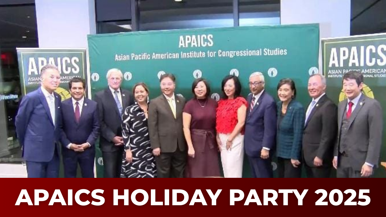APAICS celebrates AANHPI community wins at holiday party