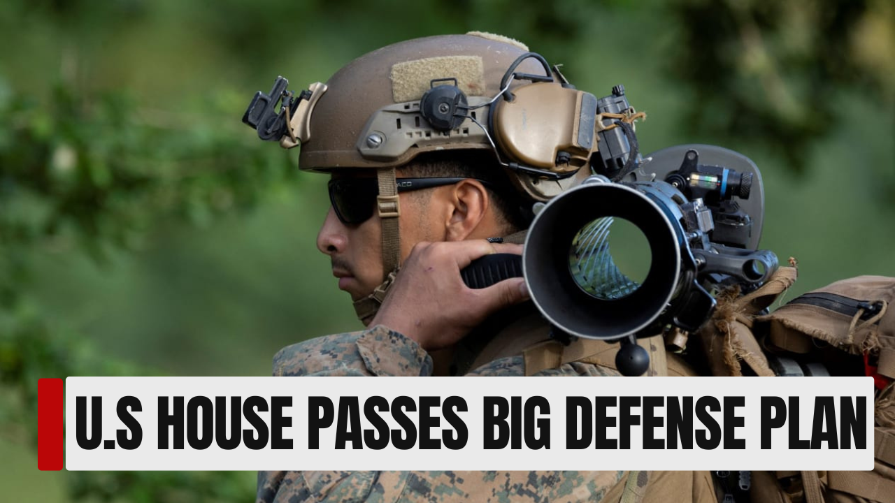 US House backs massive defense policy bill, Senate next