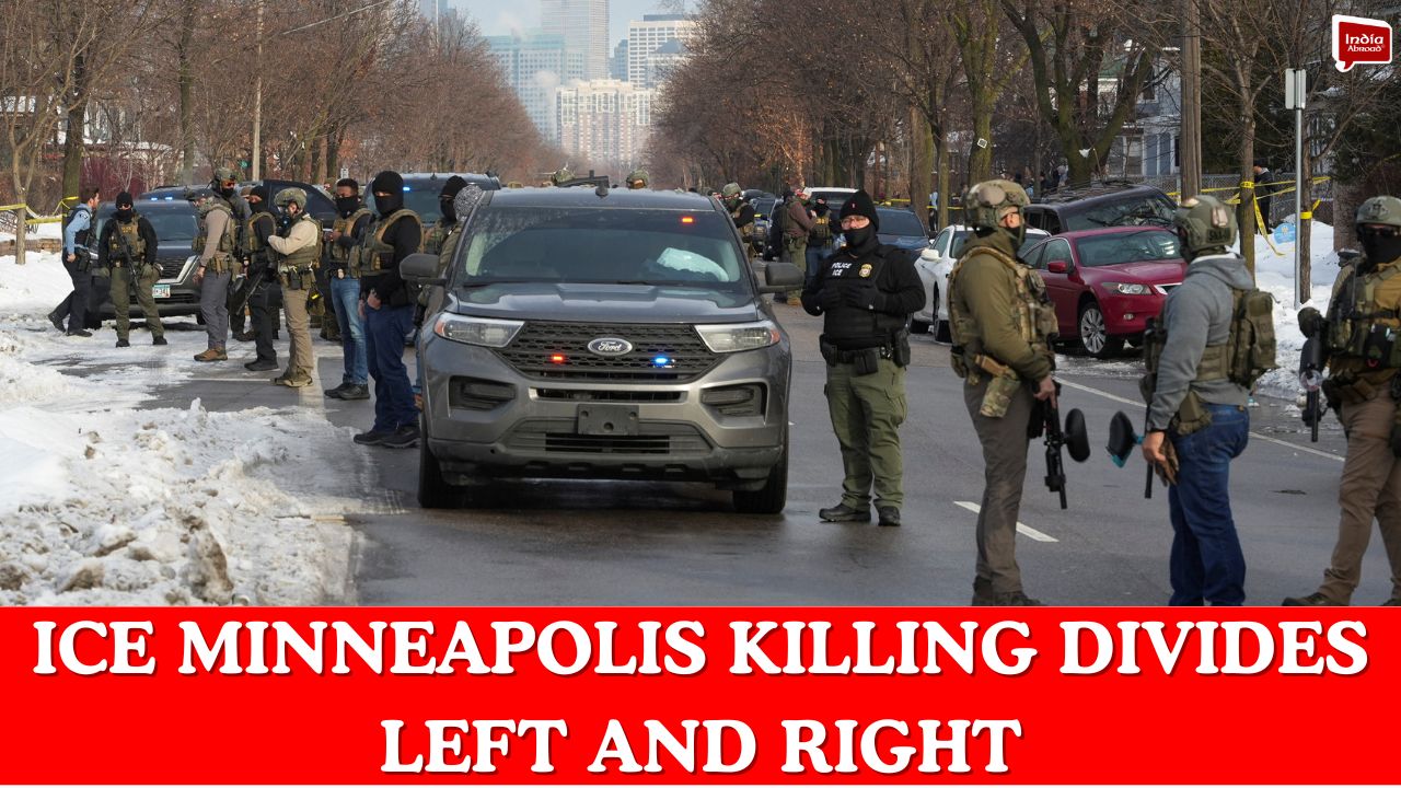 ICE Minneapolis killing divides left and right