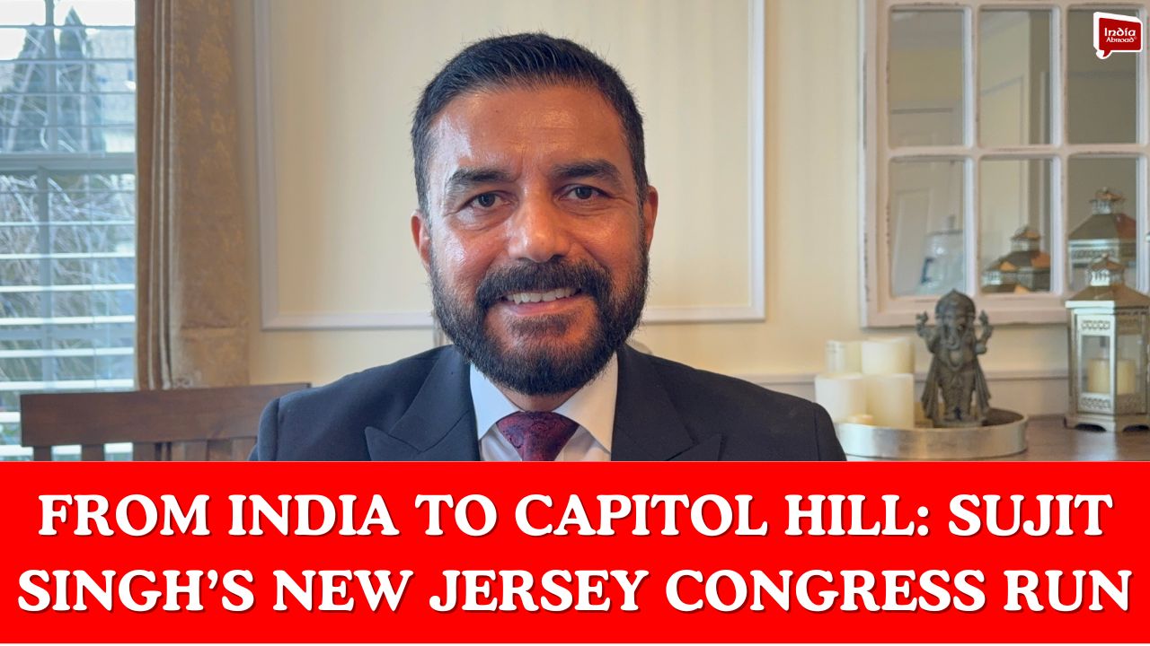 From India to Capitol Hill: Sujit Singh’s New Jersey Congress run