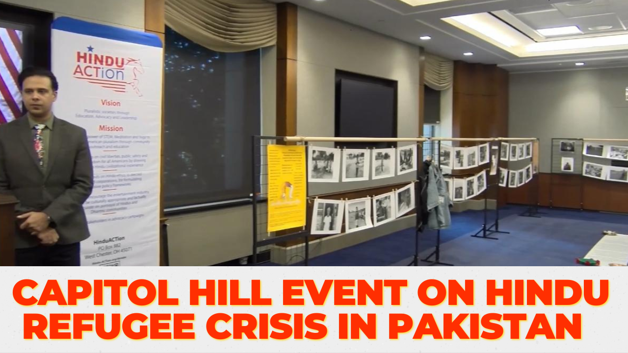 Art, film display on Capitol Hill spotlight Hindu refugee crisis in Pakistan