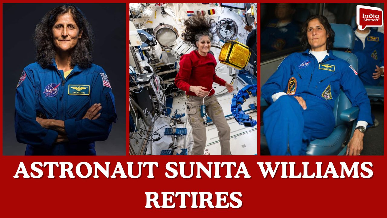 Astronaut Sunita Williams retires