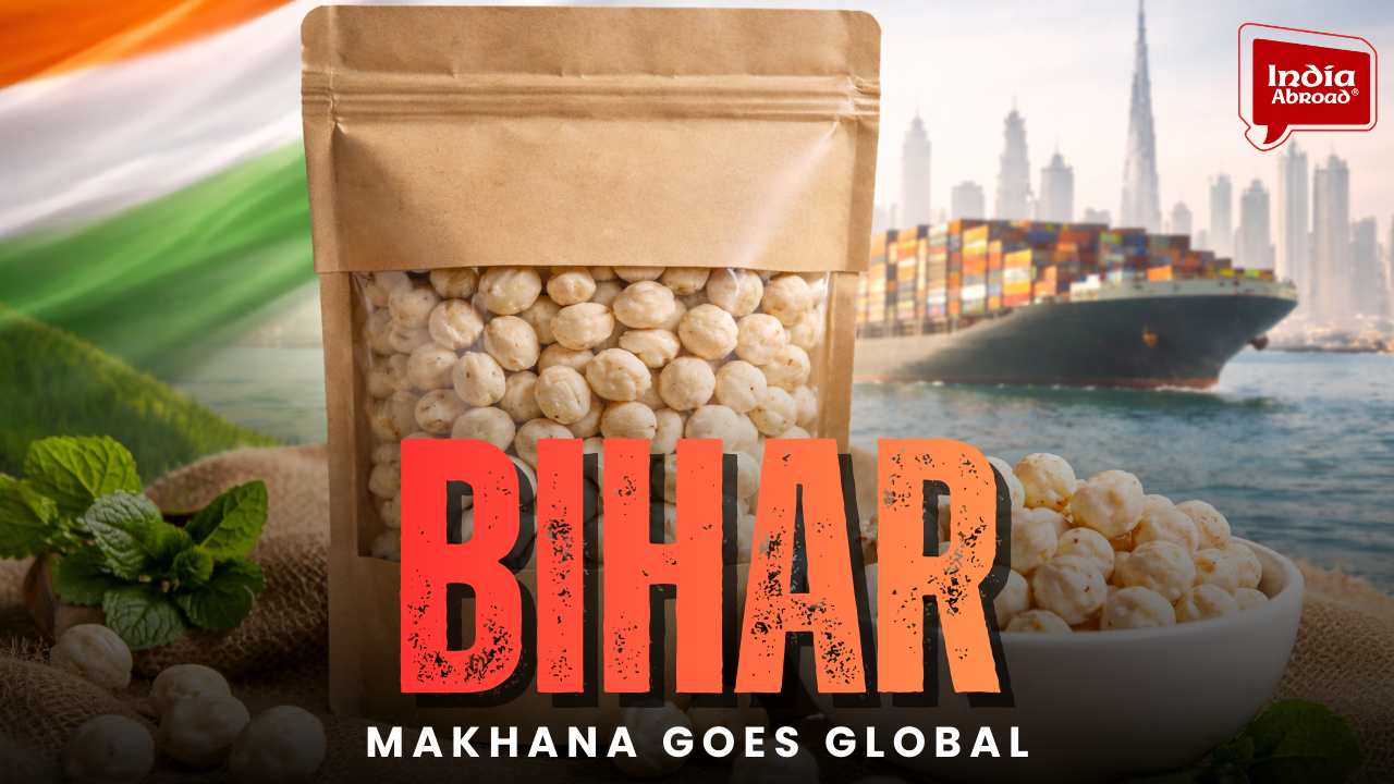 PM Modi के Local to Global Vision को उड़ान, Bihar का GI Makhana पहुंचा Dubai