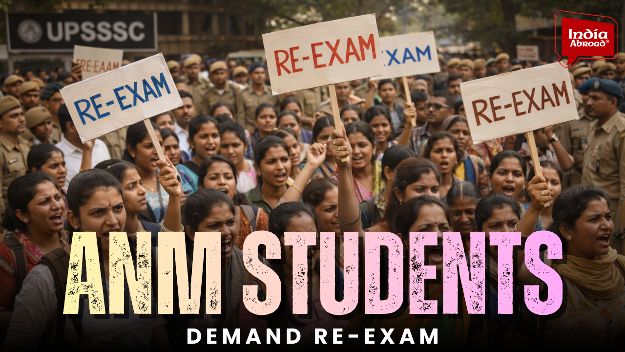 Lucknow में ANM Candidates का Protest, Out of Syllabus Questions पर Re-Exam की मांग