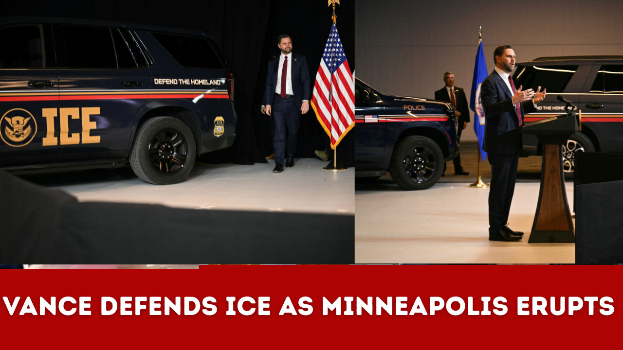 Vance defends ICE during visit to Minneapolis following weeks of unrest