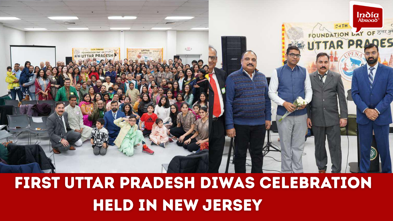 Uttar Pradesh Diwas Celebrated in New Jersey, First Observance Outside India