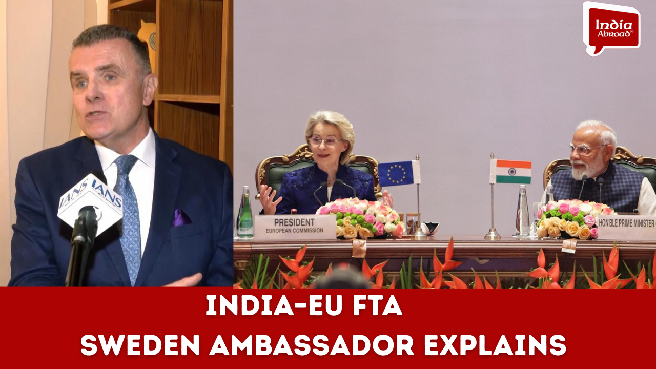 Sweden Ambassador to India Jan Thesleff speaks on various aspects of India-EU FTADelhi