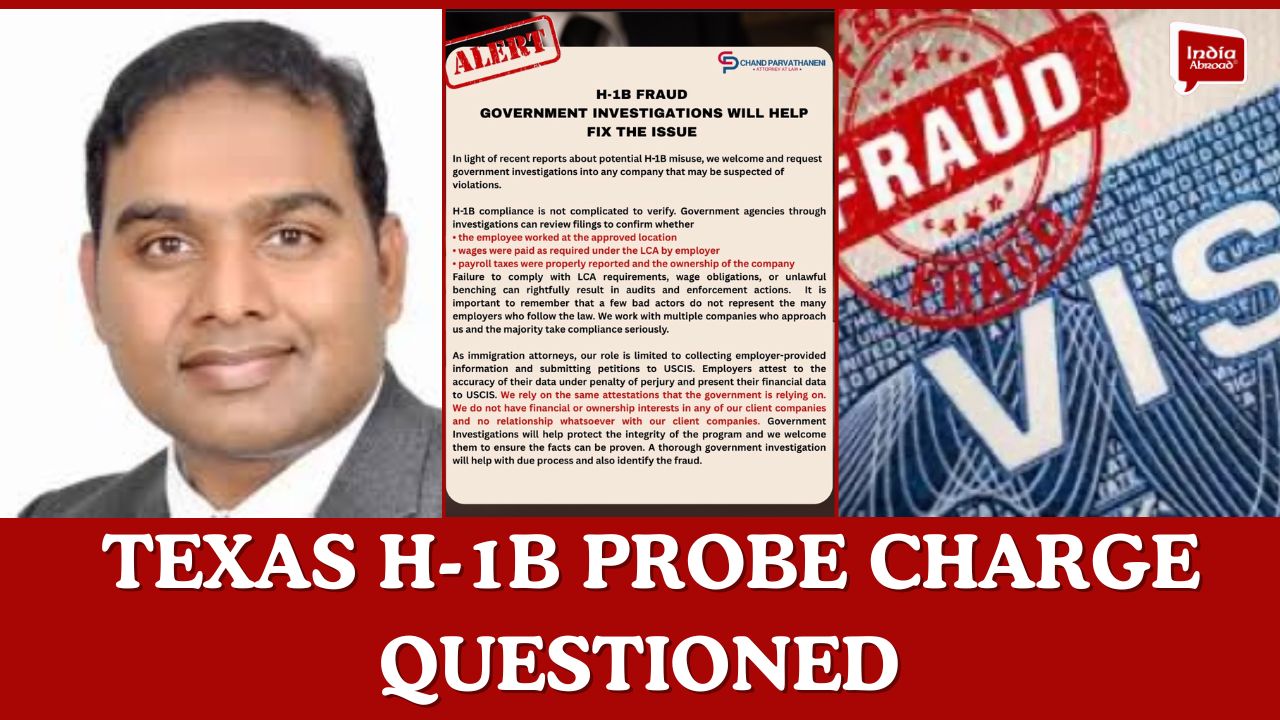 Texas H-1B probe charge questioned