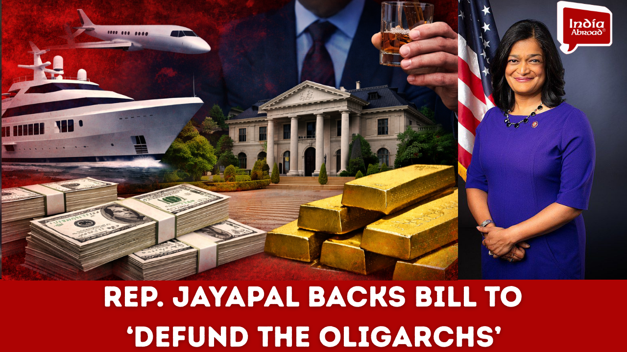 Rep. Jayapal backs bill to ‘Defund the Oligarchs