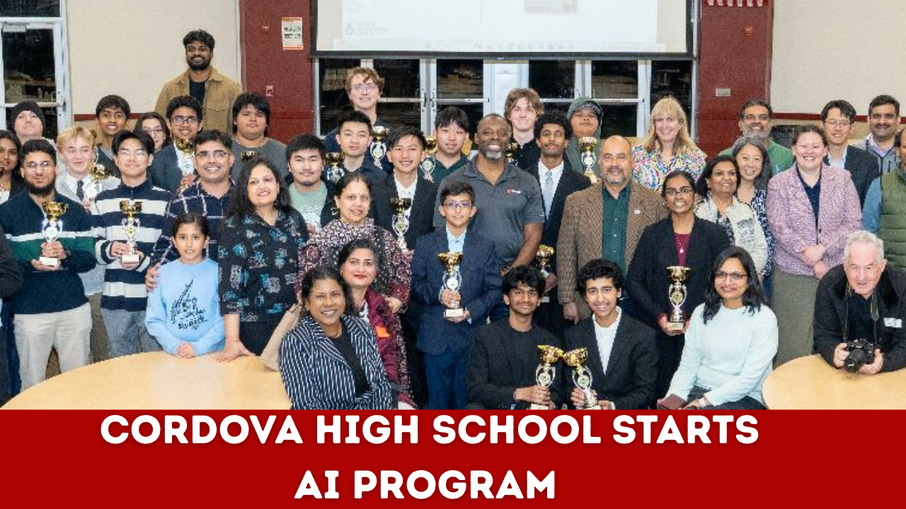 California's Cordova High School students step into the world of AI 