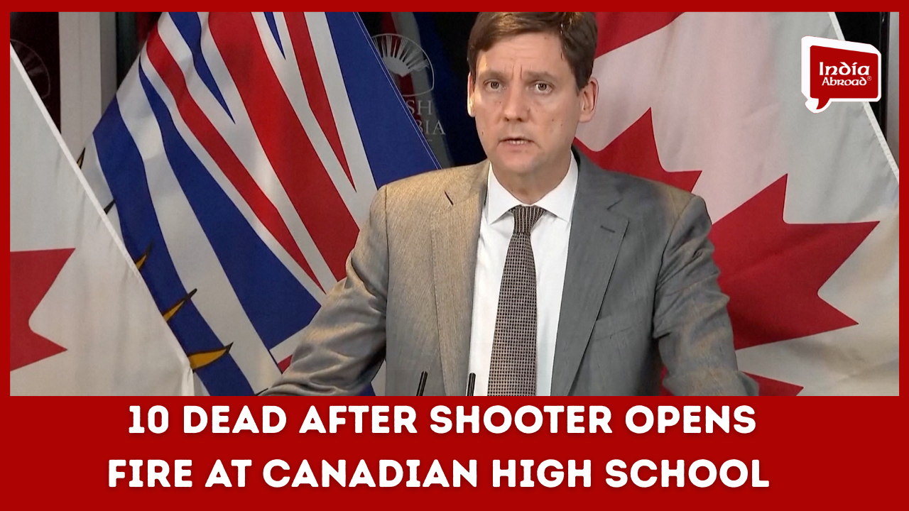 Ten dead after shooter opens fire at Canadian high school