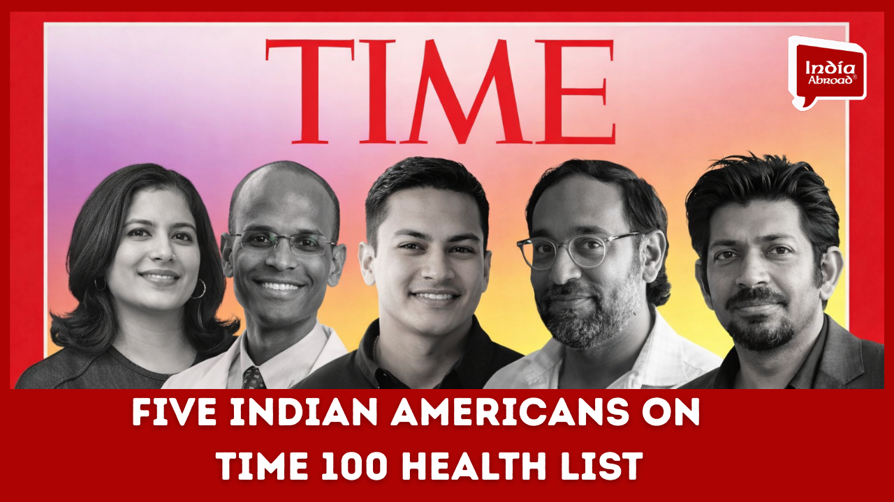 Five Indian Americans on Time 100 Health list