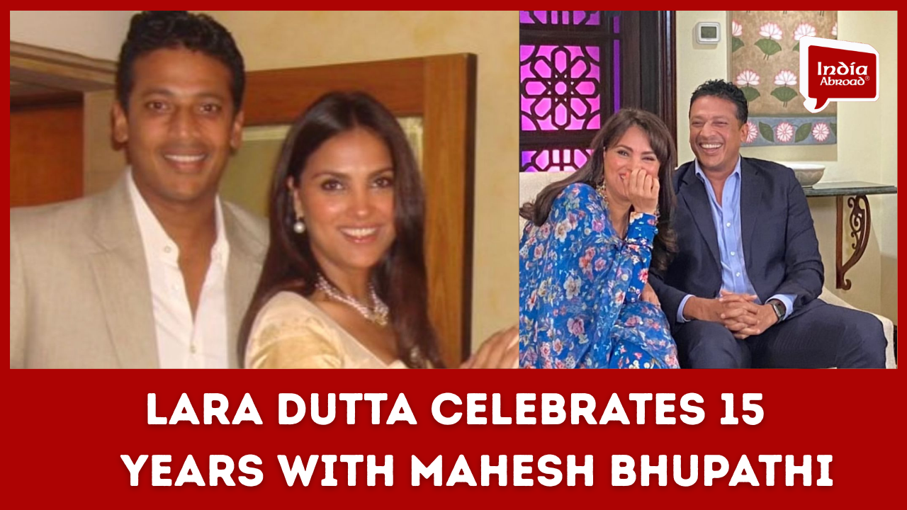 Lara Dutta celebrates 15 years of togetherness with her husband Mahesh Bhupathi
