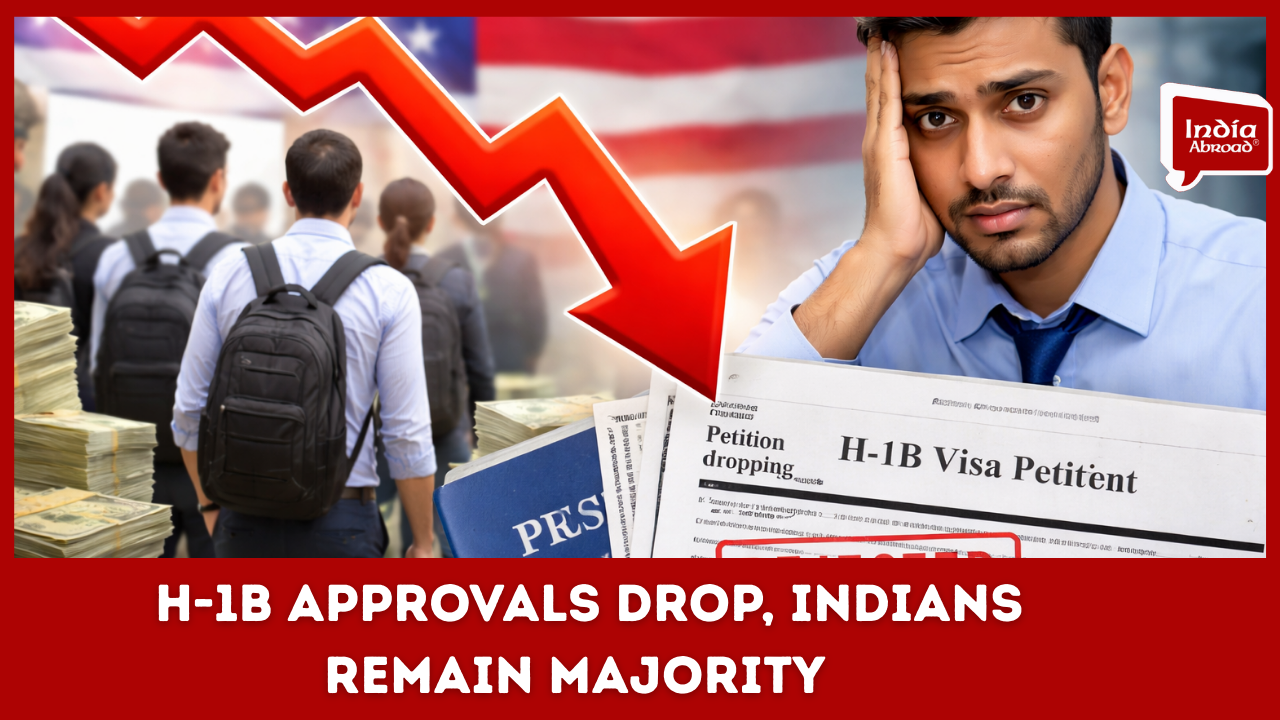 H-1B Approvals Drop, Indians Remain Majority
