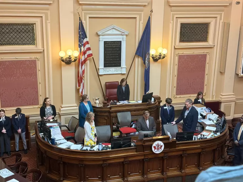 Virginia Senate opens session with Jain...