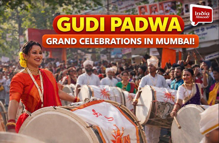 Mumbai Celebrates Gudi Padwa With Massive Crowds
