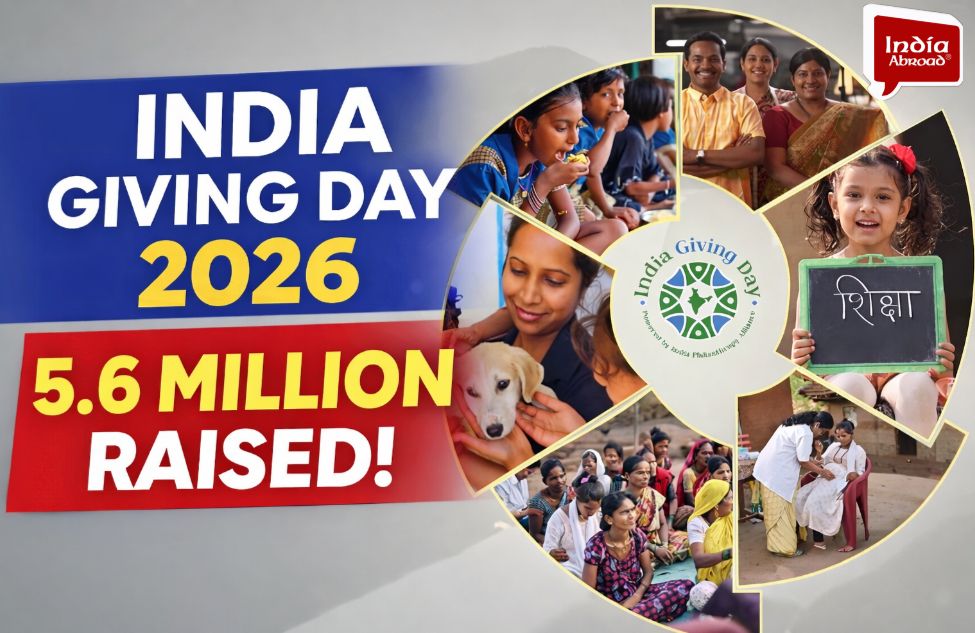 India Giving Day 2026 Sees Millions Raised Across US Diaspora