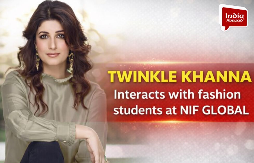 Twinkle Khanna inspires future creatives at NIF Global