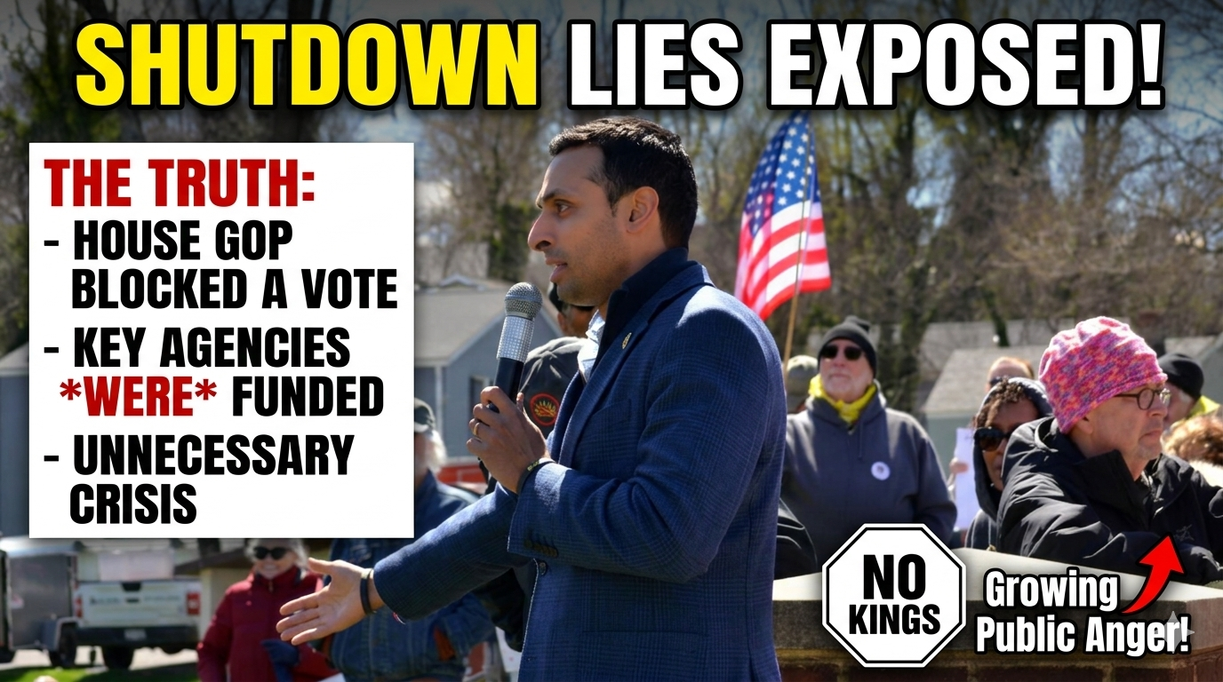 Subramanyam Hits GOP Over Shutdown Stalemate  India Abroad®