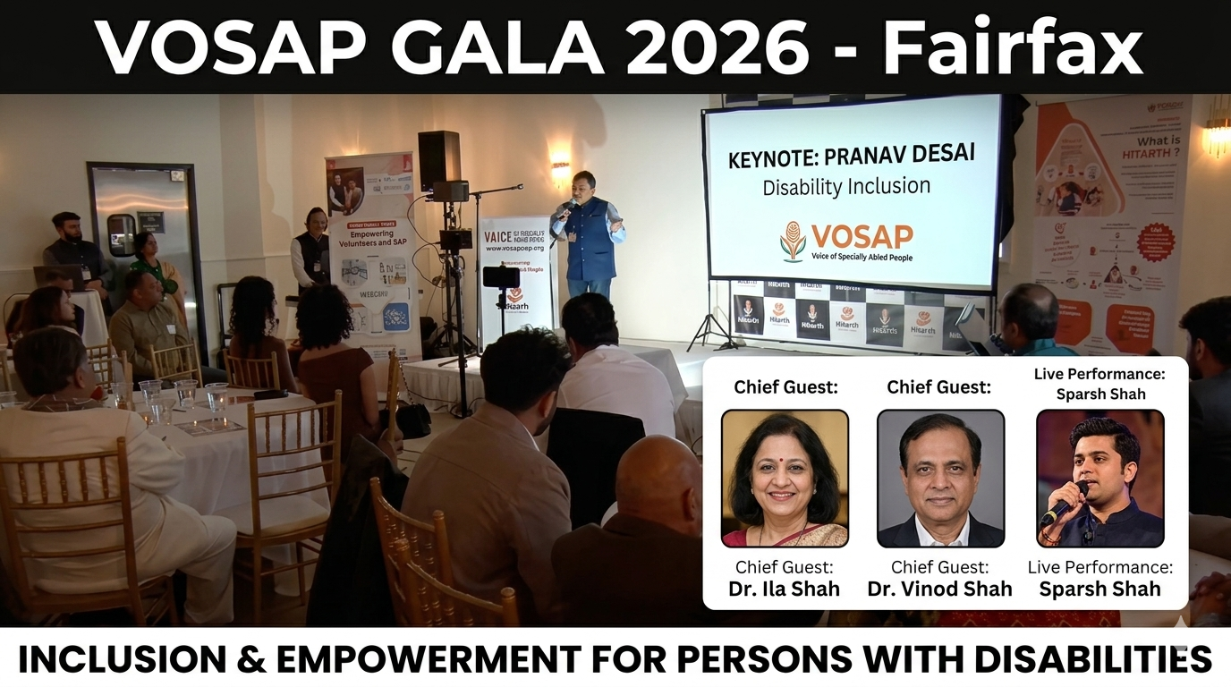 VOSAP Gala 2026 Held in Fairfax on March 28  India Abroad®