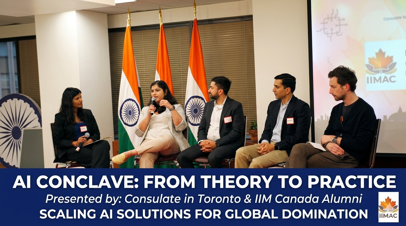 Toronto Consulate hosts AI Conclave with IIM Alumni  India Abroad®