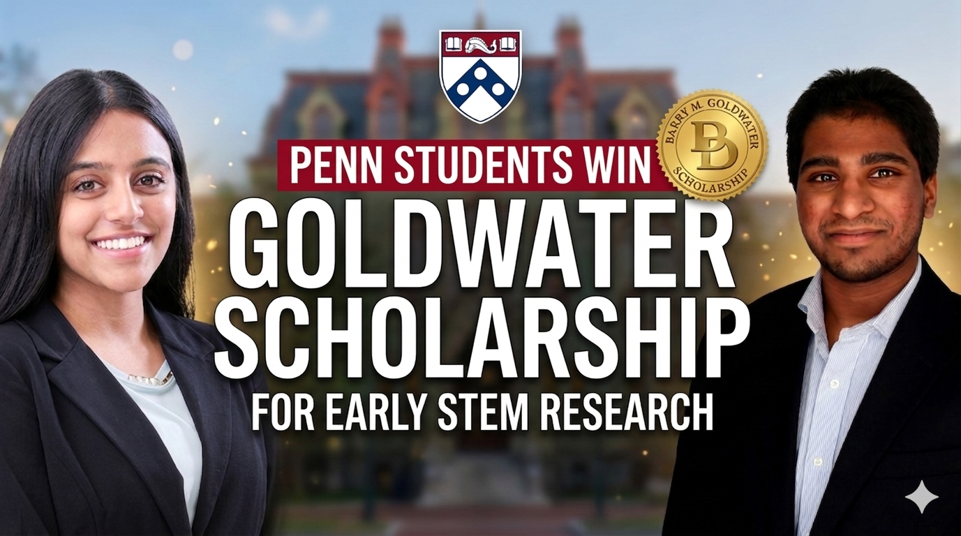 Indian-Origin Penn Students Clinch Goldwater Honors India Abroad®