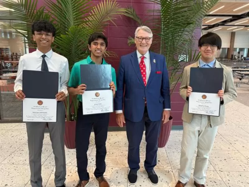 Indian-American students win GA-12 congressional app challenge
