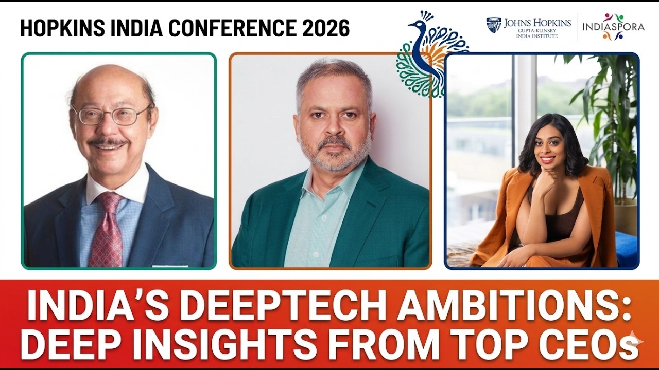 India’s DeepTech Ambitions at Hopkins India Conference 2026  India Abroad®