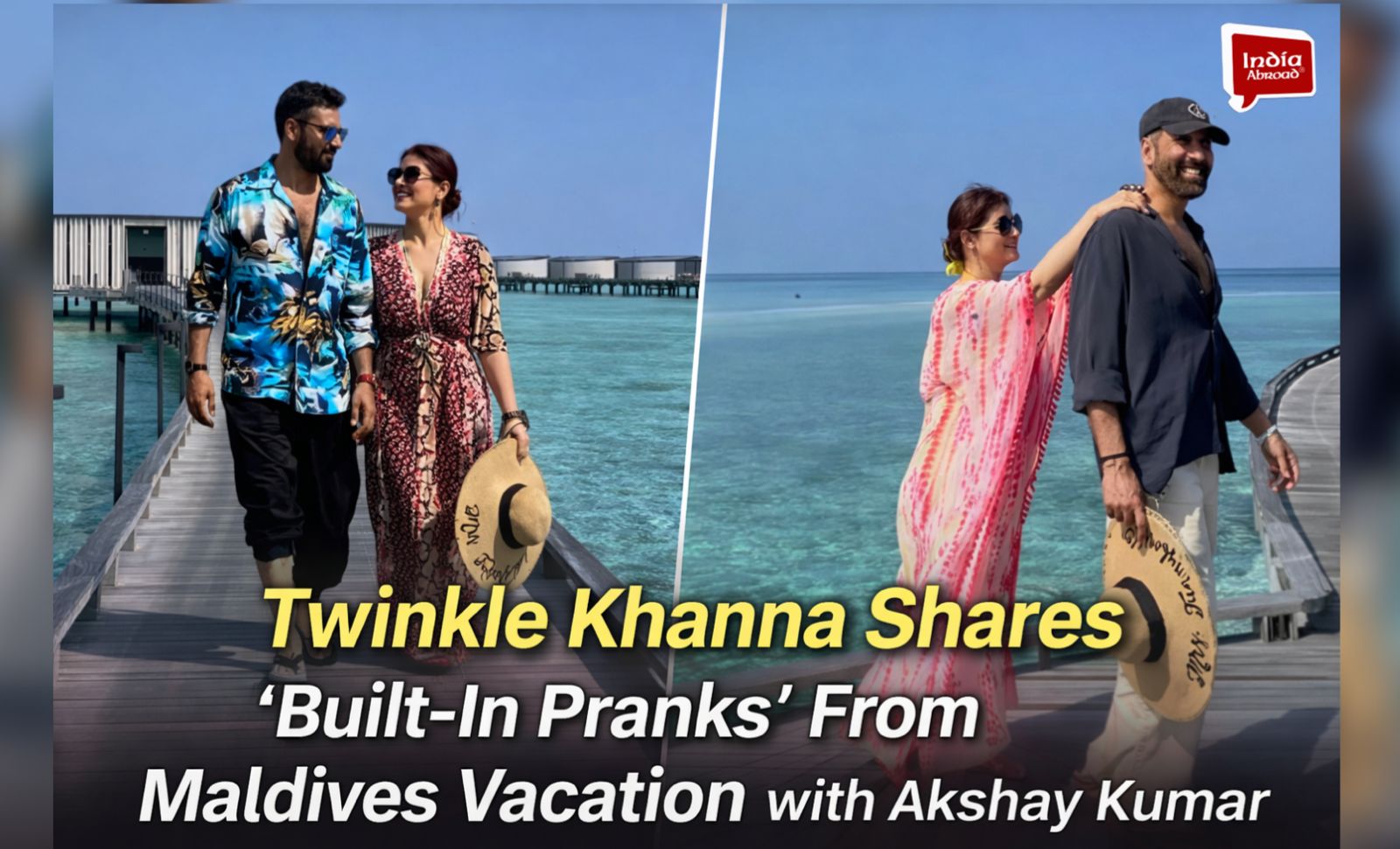 Twinkle Khanna Shares Funny Maldives Moment with Akshay Kumar