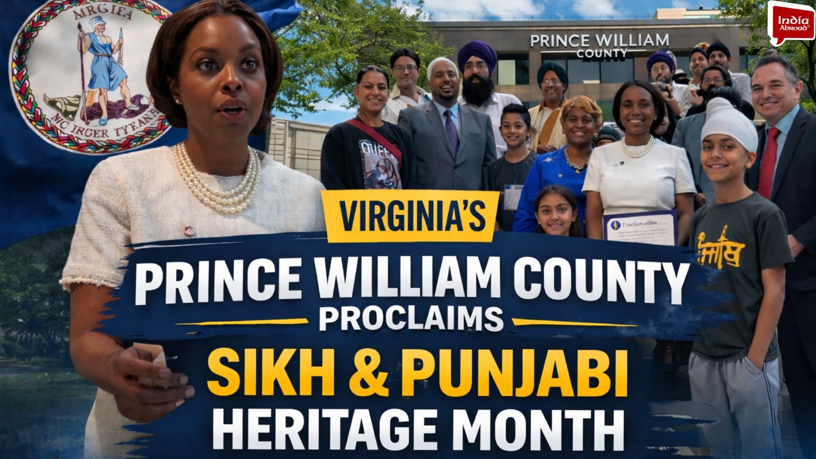 Virginia's Prince William County proclaims Sikh and Punjabi Heritage Month