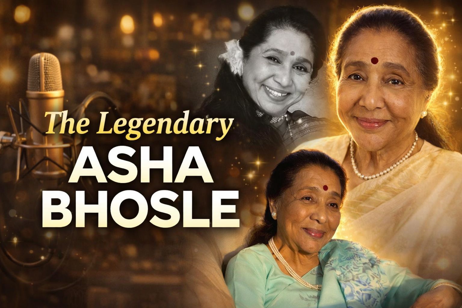 End of an Era: Music Industry Mourns Asha Bhosle’s Demise