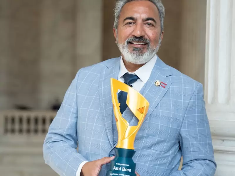Cal State honors Ami Bera with inaugural public leadership award