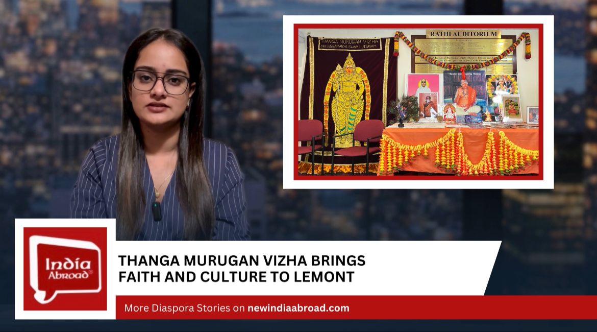 Chicago’s Hindu Temple Comes Alive with Thanga Murugan Vizha Celebrations