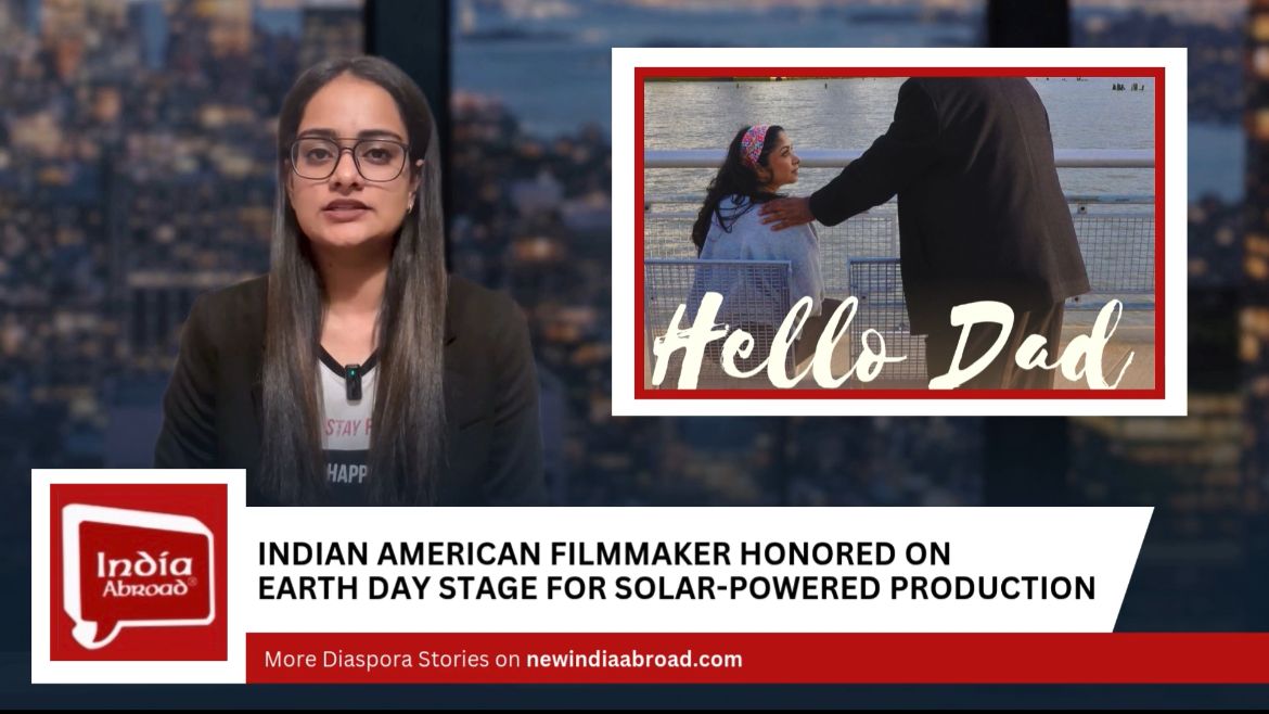 Sustainable Cinema: Neha Lohia’s Hello Dad Honoured at Times Square Earth Day Event