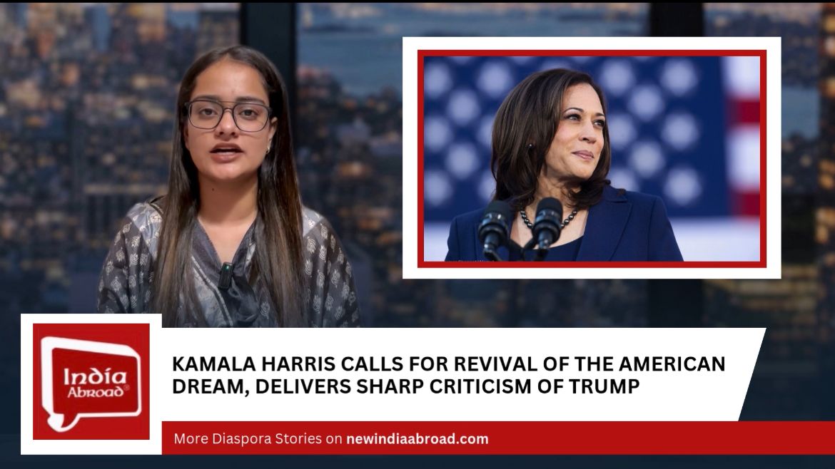 Kamala Harris Calls for ‘Revival of the American Dream’