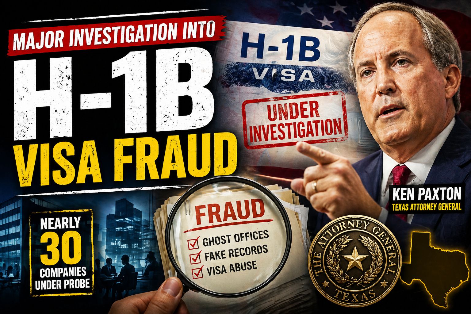 Texas Cracks Down on H-1B Visa Fraud
