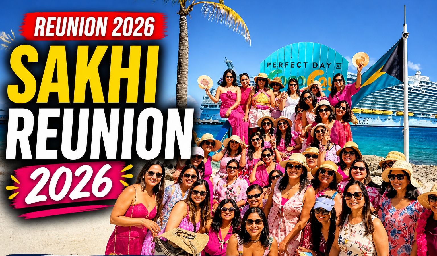 Sakhi Reunion 2026: 125 Women Set Sail on Bahamas Cruise