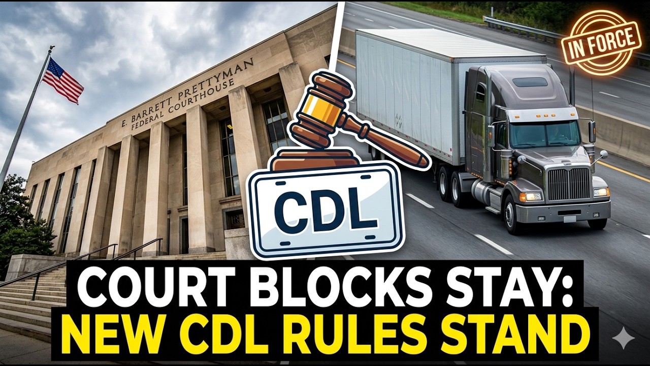 Federal court declines stay on CDL ‘final order’  India Abroad®