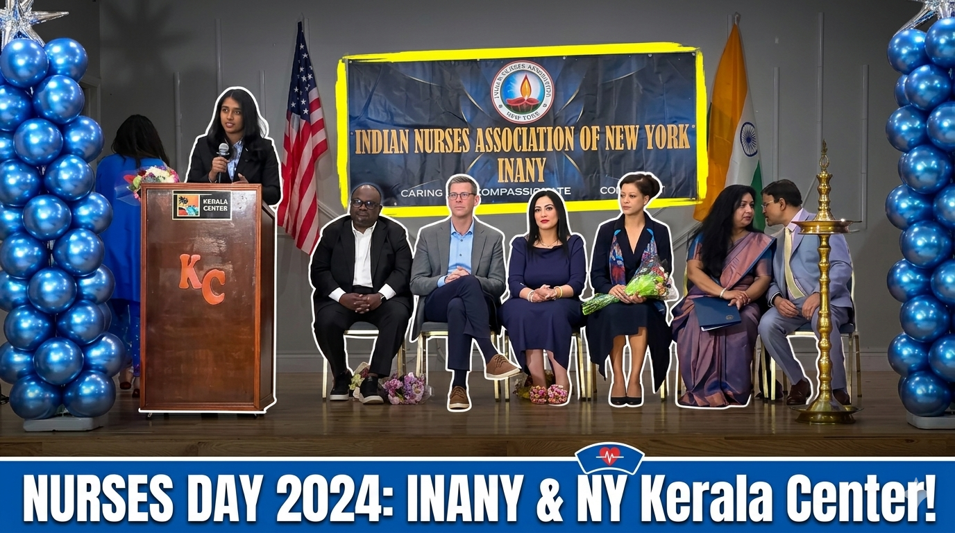 INANY celebrates Nurses Day at NY Kerala Center  India Abroad®