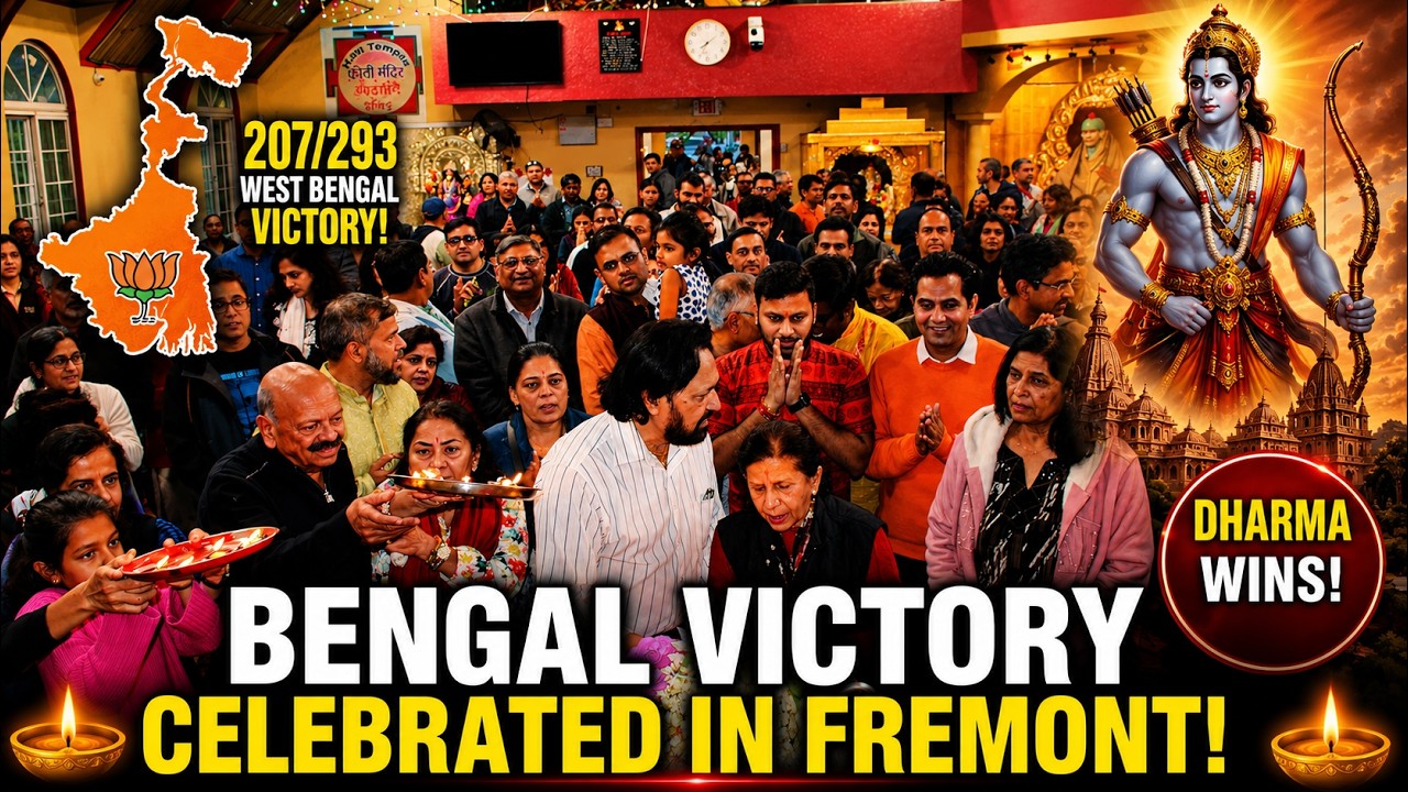 Bay Area Hindus Mark West Bengal Victory Celebration  India Abroad®