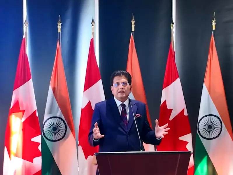  पीयूष गोयल ने अपनी यात्रा के बाद भारत-कनाडा संबंधों में 'नई गति' पर जोर दिया। 