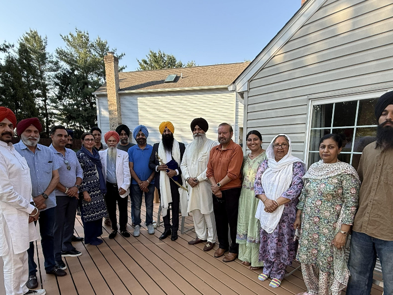  ਅਮਰੀਕਾ ਵਿੱਚ ਸਿੱਖ ਭਾਈਚਾਰੇ ਨਾਲ ਪਾਕਿਸਤਾਨ ਪੰਜਾਬ ਦੇ ਮੰਤਰੀ ਰਮੇਸ਼ ਸਿੰਘ ਅਰੋੜਾ 
