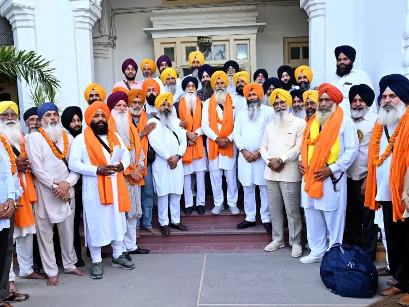  ਪਾਕਿਸਤਾਨ ਲਈ ਰਵਾਨਾ ਹੋਇਆ ਸਿੱਖ ਸ਼ਰਧਾਲੂਆਂ ਦਾ ਜਥਾ 