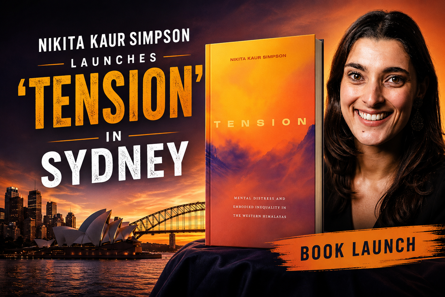 Nikita Kaur Simpson Launches 'Tension' in Sydney