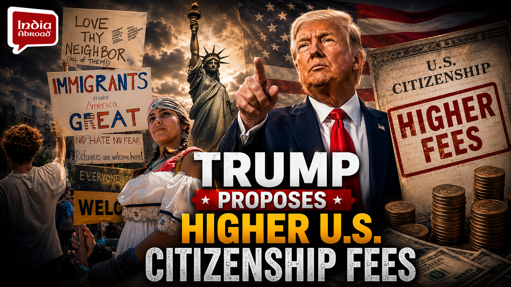 Trump Proposes Higher U.S. Citizenship Fees