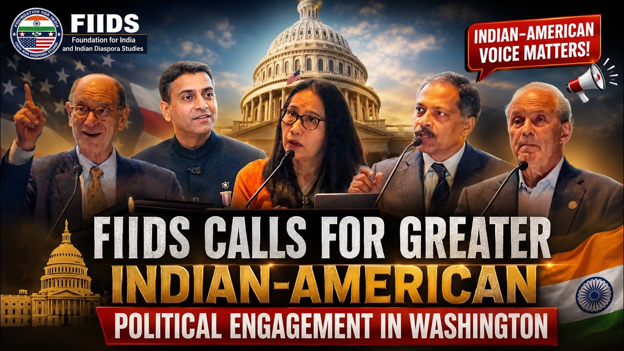 FIIDS calls for greater Indian-American political engagement in Washington