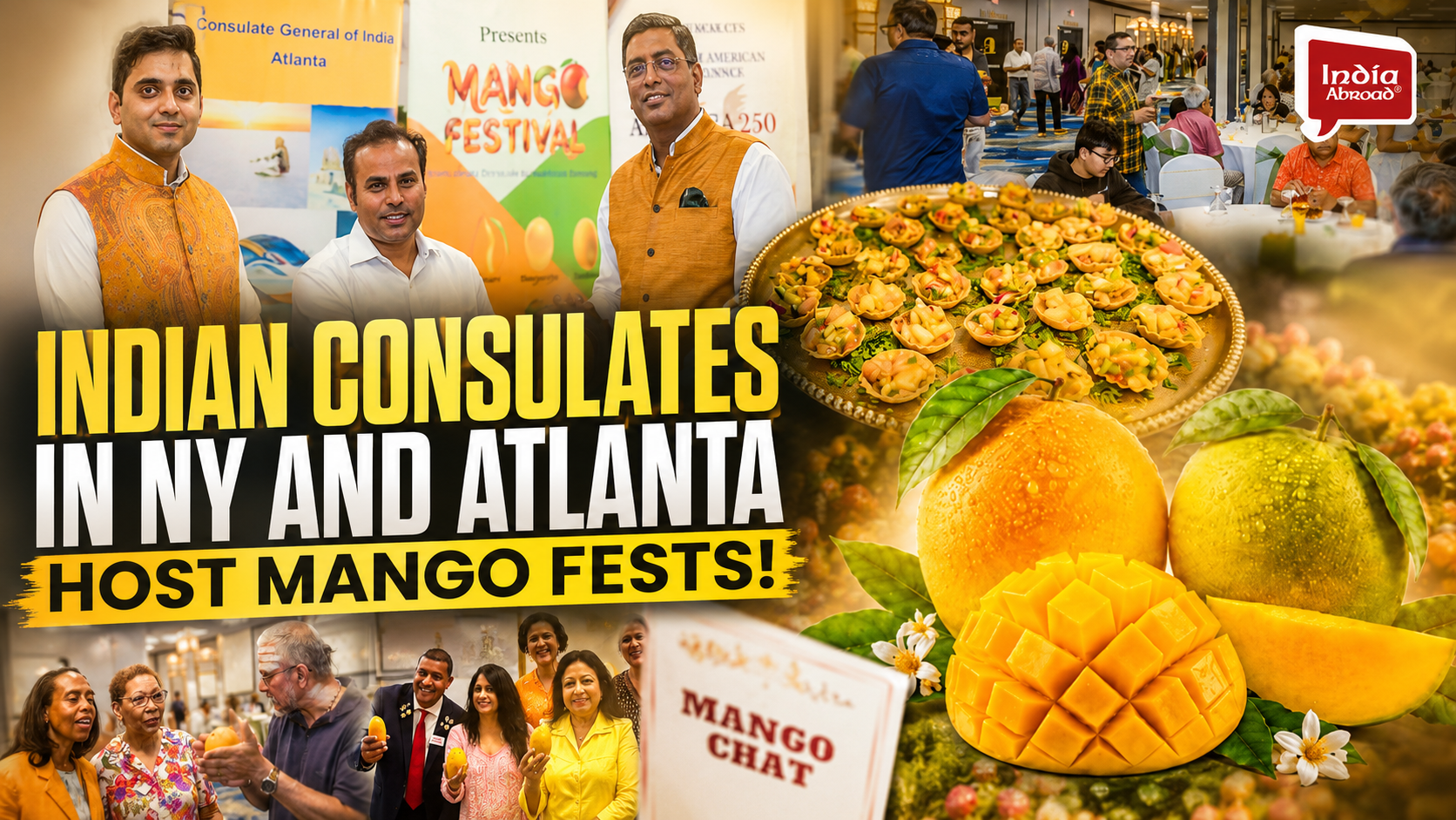 Indian consulates in NY and Atlanta host mango fests