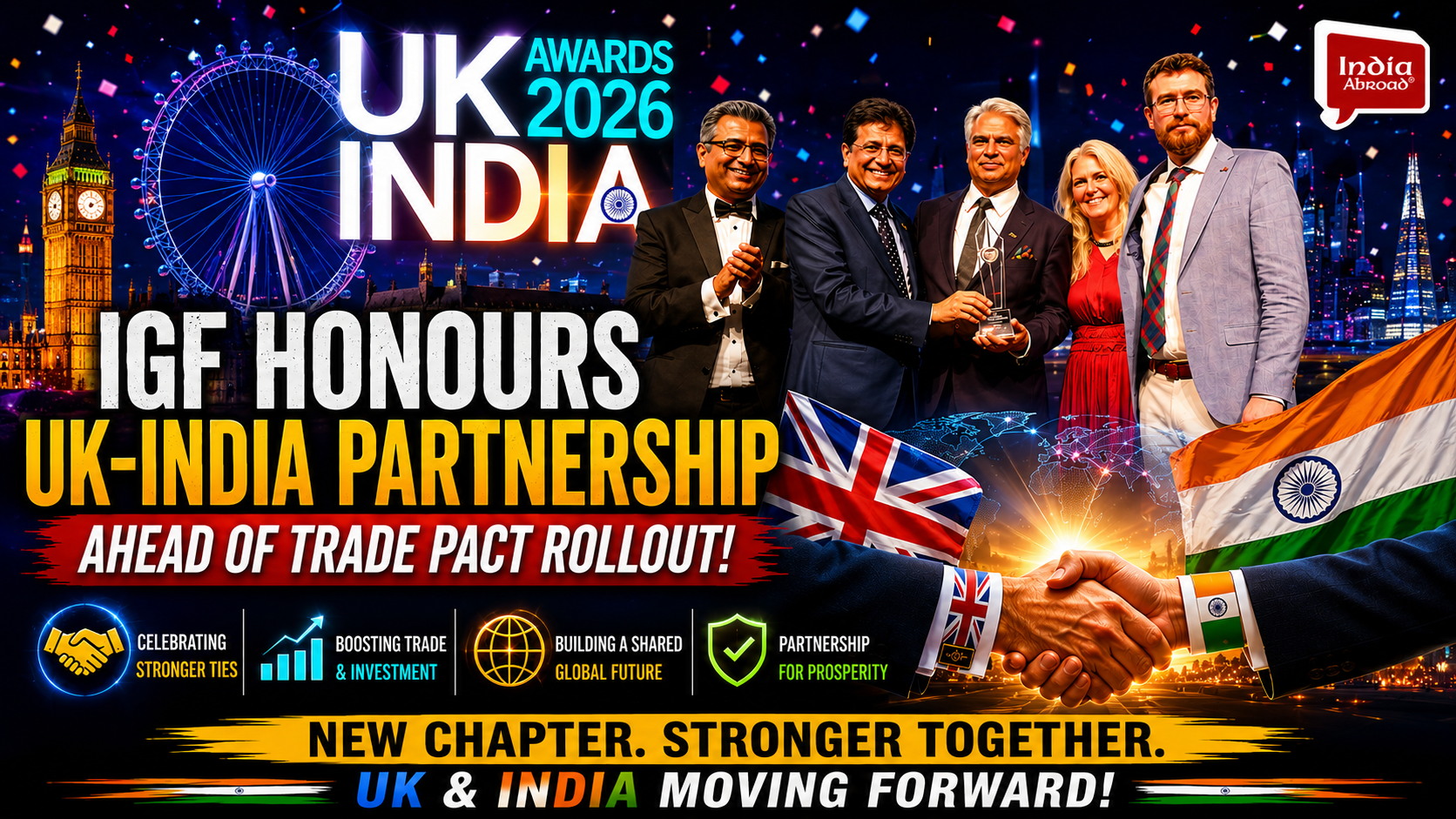 IGF honours UK-India partnership ahead of trade pact rollout