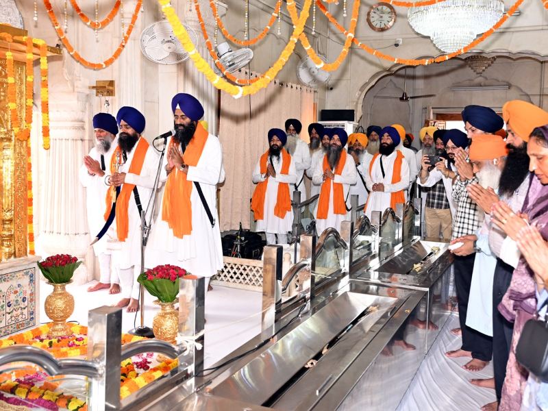  ਸ੍ਰੀ ਅਕਾਲ ਤਖ਼ਤ ਸਾਹਿਬ ਵਿਖੇ ਸ੍ਰੀ ਗੁਰੂ ਹਰਿਗੋਬਿੰਦ ਸਾਹਿਬ ਜੀ ਦੇ ਪ੍ਰਕਾਸ਼ ਪੁਰਬ ਮੌਕੇ ਗੁਰਮਤਿ ਸਮਾਗਮ 